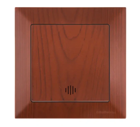 Единичен ключ светещ схема 1-10А Череша Candela Mutlusan.png